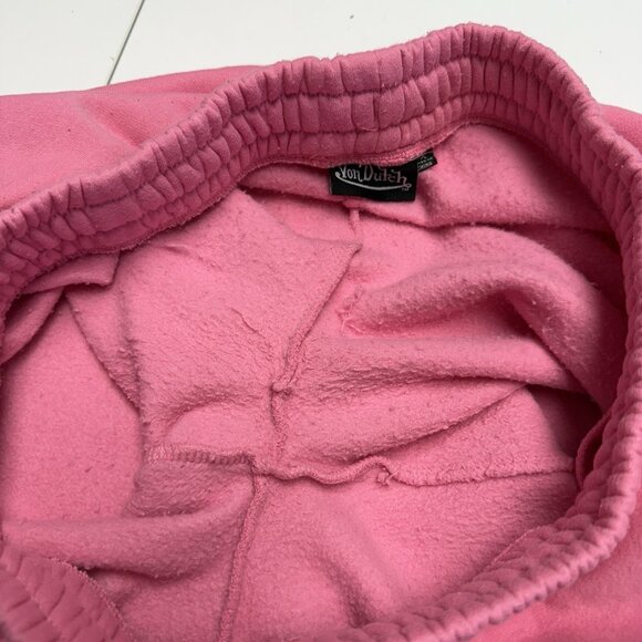 Von Dutch Sweatpants Womens 1X Bubblegum Pink - Picture 12 of 16